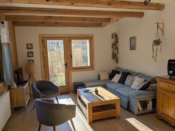 Spacieux appartement de 70m2 proche de Chamonix, petit jardin et tout équipé pour les familles