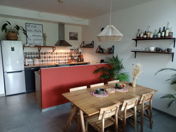 Maison avec jardin et terrasse dans oasis calme de Bruxelles