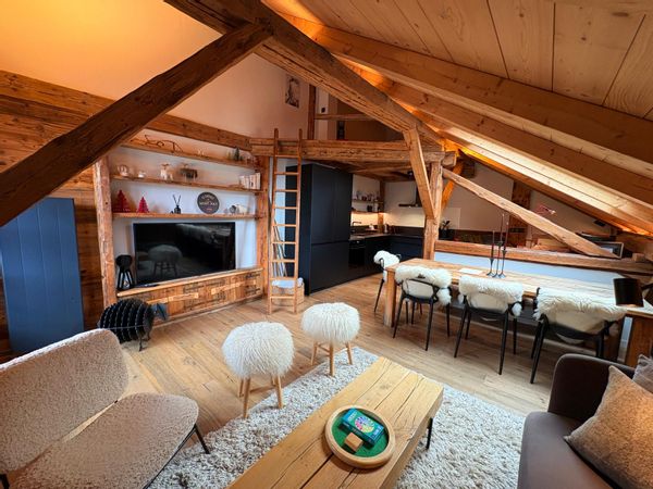 Duplex de charme 80m² - Vue Mont-Blanc