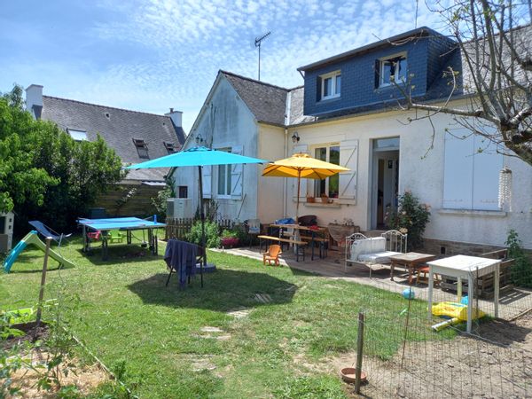 Maison entre terre et mer