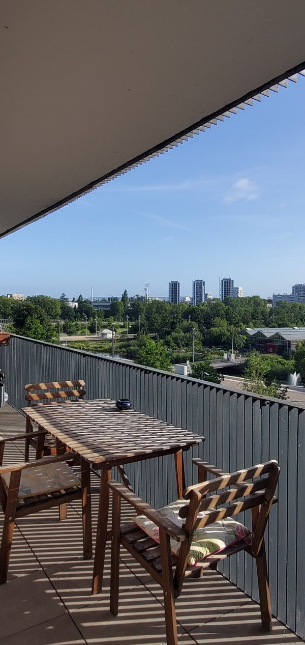 Appartement avec terrasse et vue dégagée