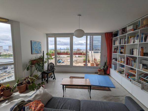 Appartement avec vue sur Paris