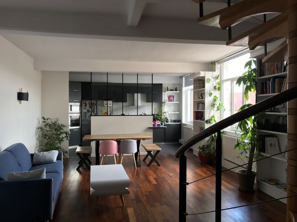 Appartement familial (5 pax) de standing à Lyon proche de la Part Dieu avec garage Enfants > 5 ans