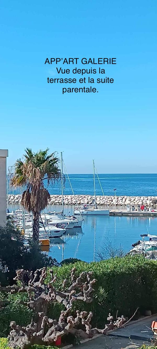 App’Art Gallery - Appart sur la Côte Bleue décoré avec les toiles de l’artiste Philippe CALABRO