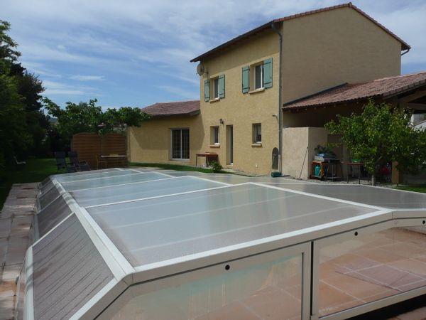 Spa et piscine dans la Drôme (sud France)