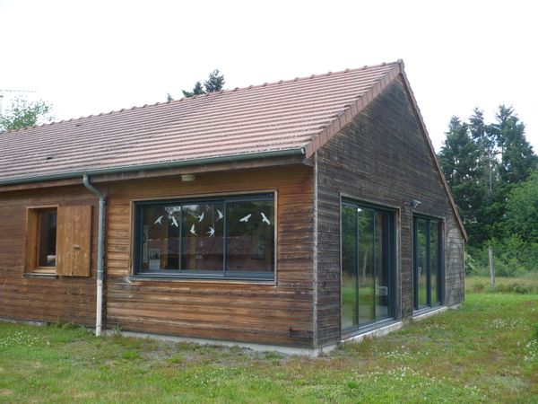 La maison de Stéphanie Maison en bois à la campagne