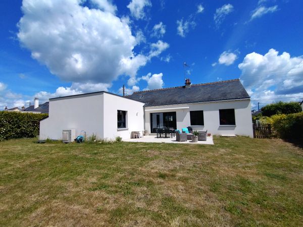 Maison avec 3 chambres, terrasse et jardin dans la région des châteaux de la Loire.