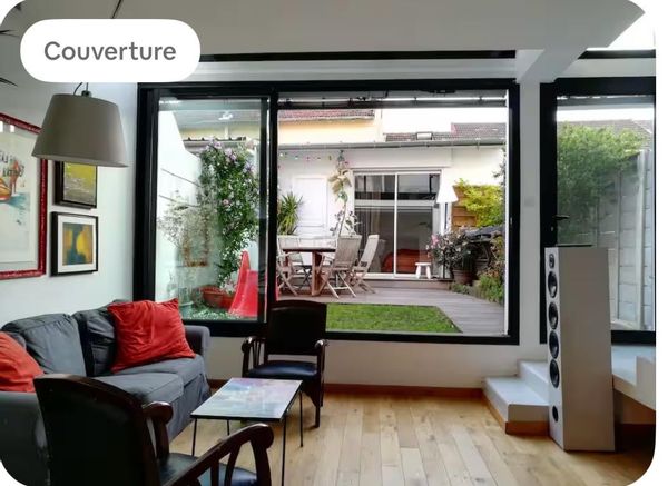 Maison familiale lumineuse aux portes de Paris avec jardin