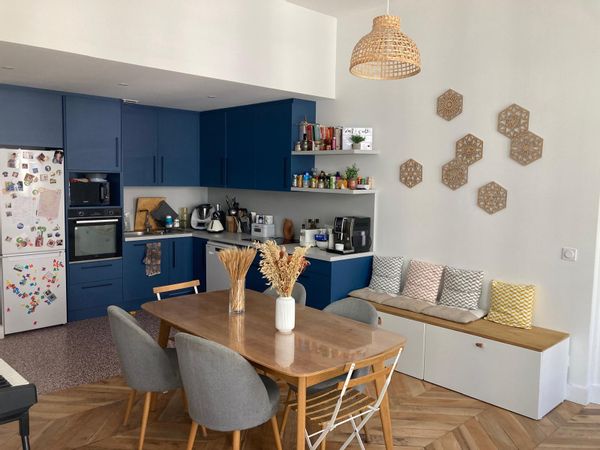 L’appartement de Bastien Appartement de 141m2 en plein centre-ville de Lyon, 4ch, très lumineux
