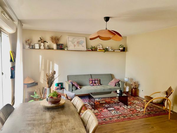 Logement cocooning avec parking et balcon
