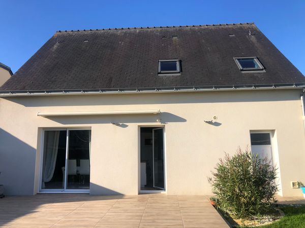 Maison dans un village en bord de Loire.