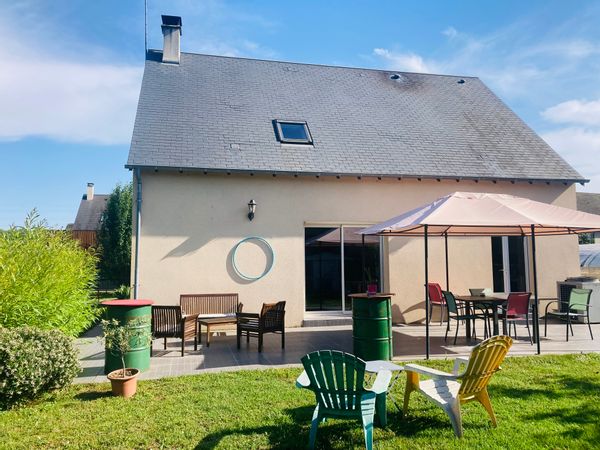 La maison de Violaine le calme près de Tours et les châteaux de la Loire