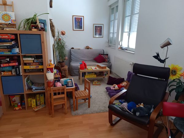 La maison de Juliette est un appartement au sein du plus petit village médiéval d'Alsace.