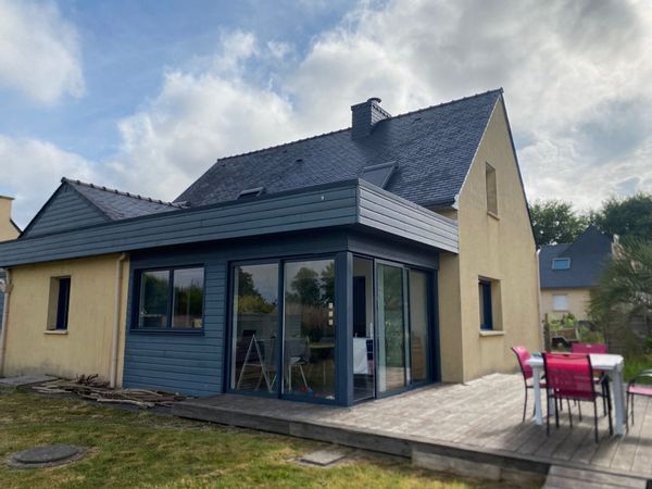 Maison grande et confortable située dans un quartier calme, à 15 minutes de Brest