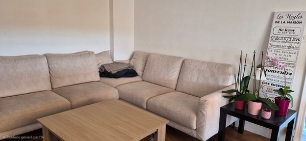 La chambre privée de Marie à 2 pas du centre ville de Troyes dans une résidence sécurisée au calme.
