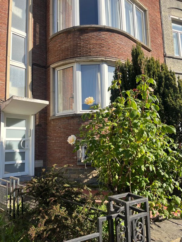 Appartement à Bruxelles avec jardin. Quartier Forest
