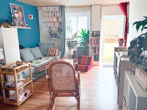 Petite maison de bourg rénovée, un vrai cocon dans un quartier calme.