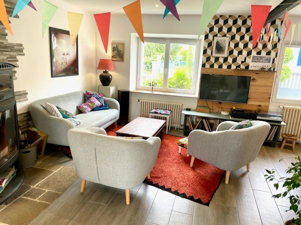 Maison cosy en bord de mer.