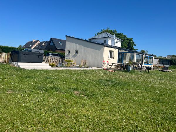Maison avec vue panoramique sur les dunes et la mer avec Jacuzzi et terrasse plein ouest ☀️