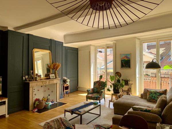 Appartement haussmannien dans le centre ville piéton de Grenoble
