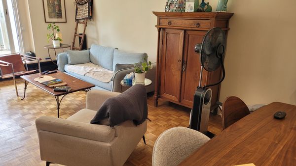 Appart rénové 2ch, 16è Paris — balcon, parking, proche Ile aux Cignes/Seine, vue partielle Tr Eiffel