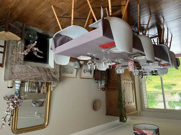 La jolie maison de Marie, dans un petit village de charme près de Poitiers et du Futuroscope.