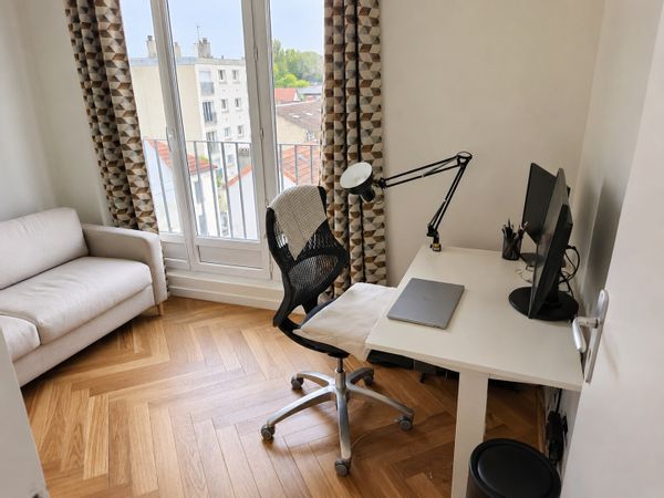 Appartement au bord de la Marne, proche Paris et RER