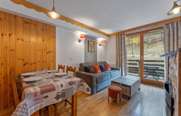 Appartement à la montagne aux Orres 1800 dans les Alpes du Sud, France