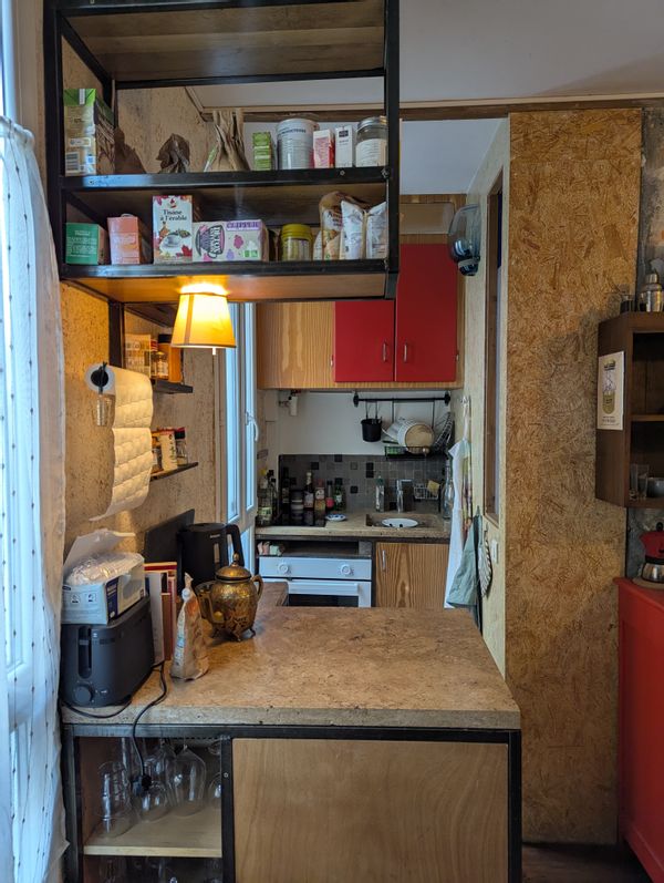 Appartement pour 2 avec cour individuelle