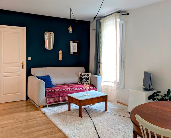 Appartement 42m2 calme et élégant, près de Lille, dans un environnement verdoyant.