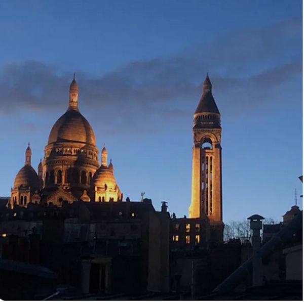 2 chambres independantes dans mon grand duplex, balcon et vue extraordinaire sur le Sacré-Coeur