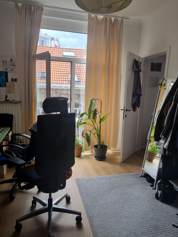 Appartement spacieux et lumineux, 1 chambre et un salon avec canapé convertible.