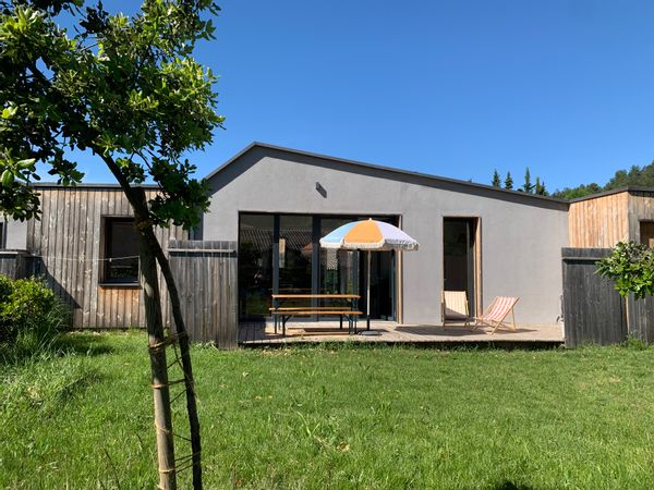 Maison bioclimatique en Drôme provençale