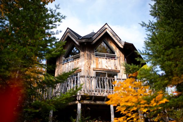 La maison de Stephanie Arbogîte  au charme unique! Très grand terrain boisé