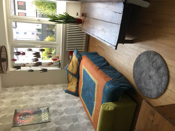 Chambre privative dans joli appartement dans une maison avec jardin
