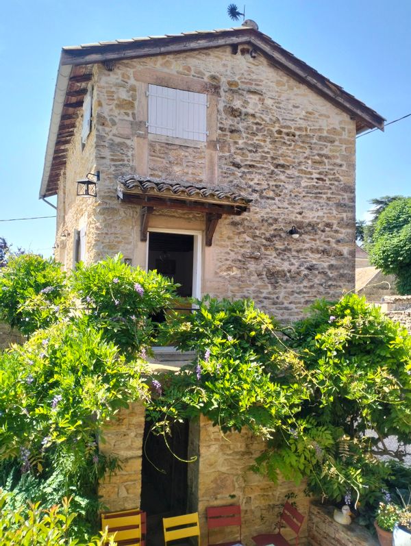 La maison du bonheur au cœur des vignes