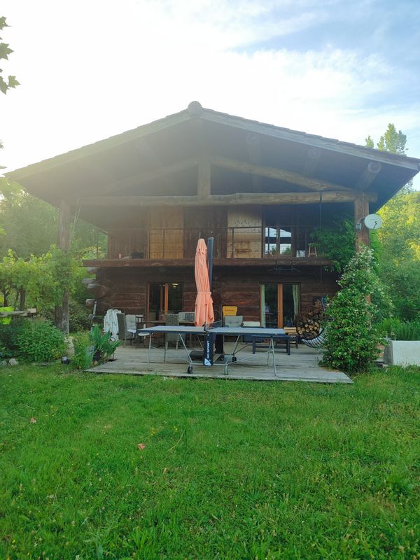 maison rondin de bois
