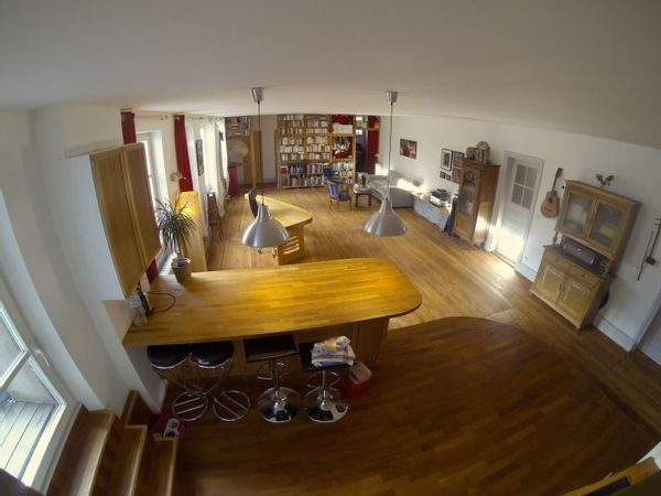 L'appartement de Samuel est un havre de paix au centre historique de Strasbourg terrasse plein sud !