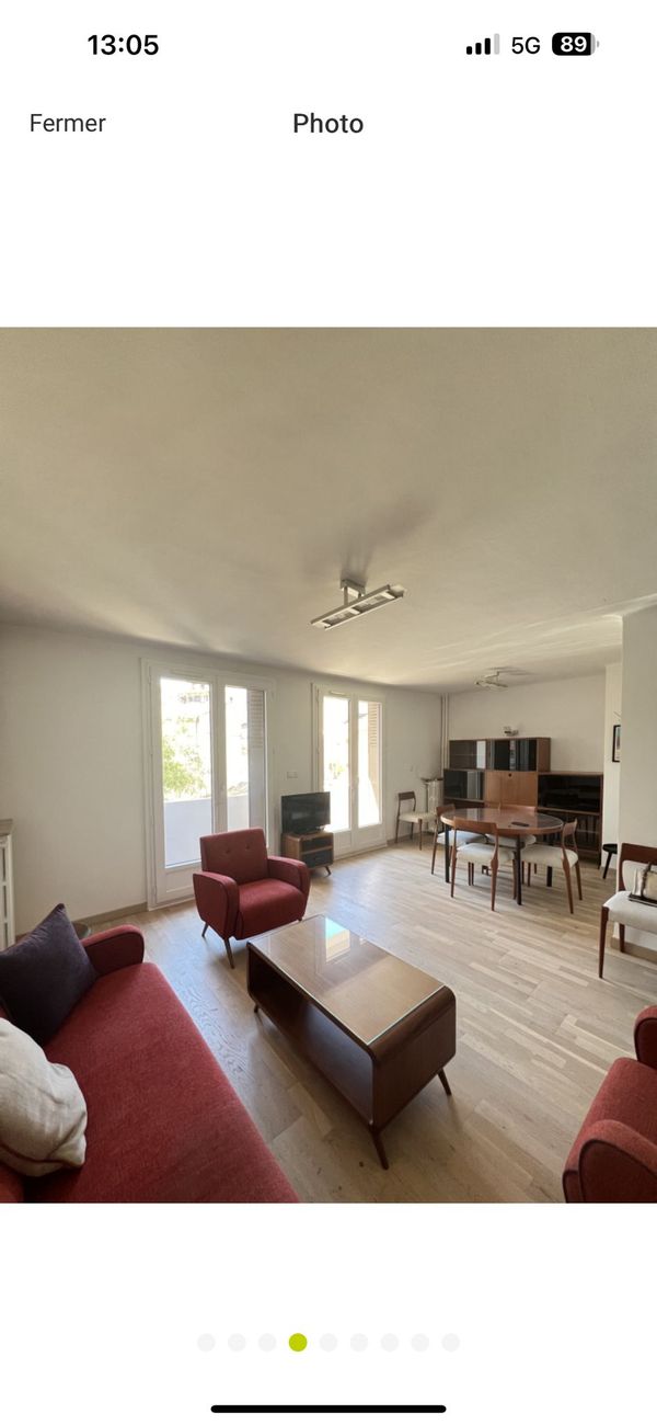 Appartement lumineux, 2 chambres, à deux pas de la Bonne Mère