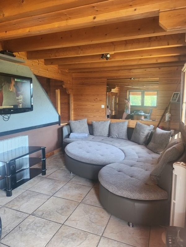 Chalet en montagne vosges avec piscine intérieur chauffée