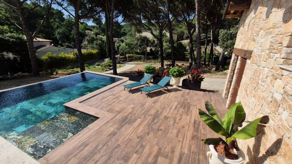 Maison indépendante de 26 m2, avec piscine, climatisation et jardin