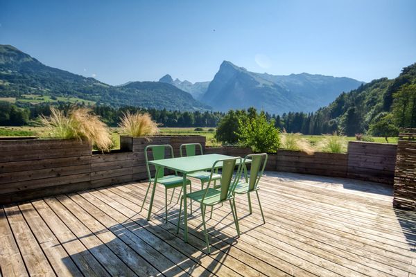 Appartement duplex dans maison mitoyenne, au cœur des montagnes du Giffre