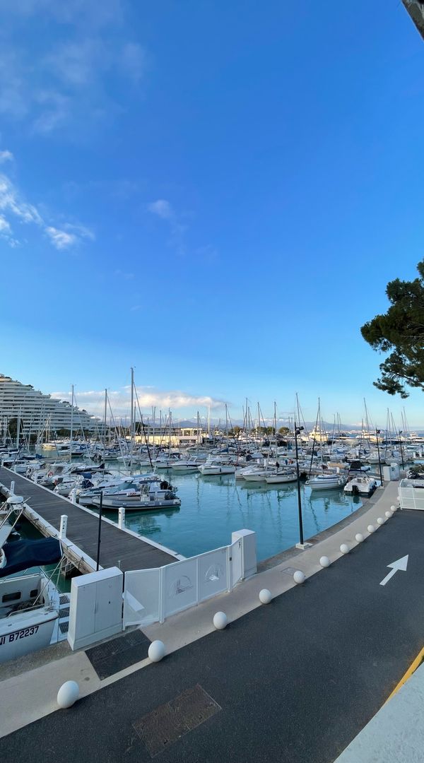 Beau Studio Vue Marina Baie des Anges