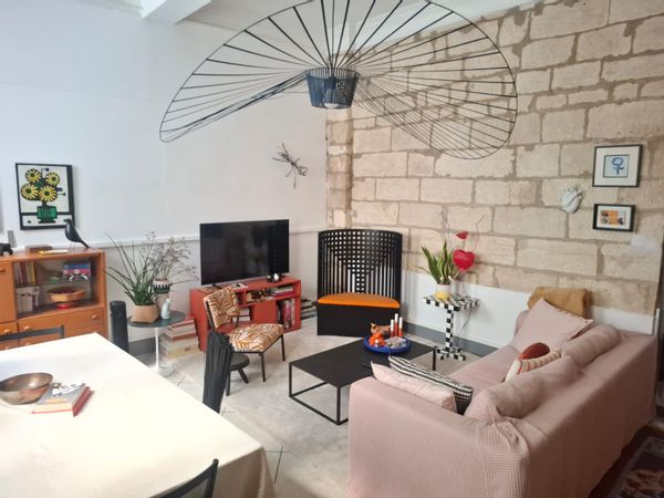 Appartement RDC centre/2p : Idéal pour vivre le Festival Avignon, Calme, Design Vintage  & 2 Chats