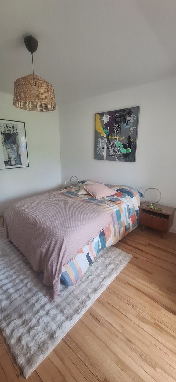 Grande chambre sur jardin
