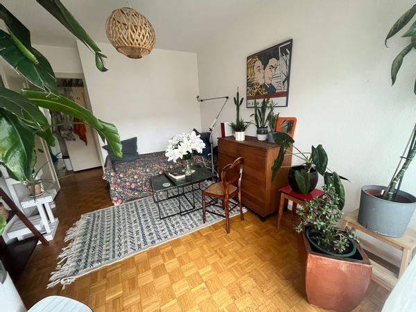 Appartement 2 chambres, un balcon au cœur de Genève
