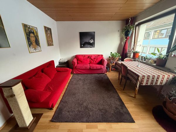 apartment with 2 rooms, kitchen, living room, terrace in the greenest area of Essen Werden