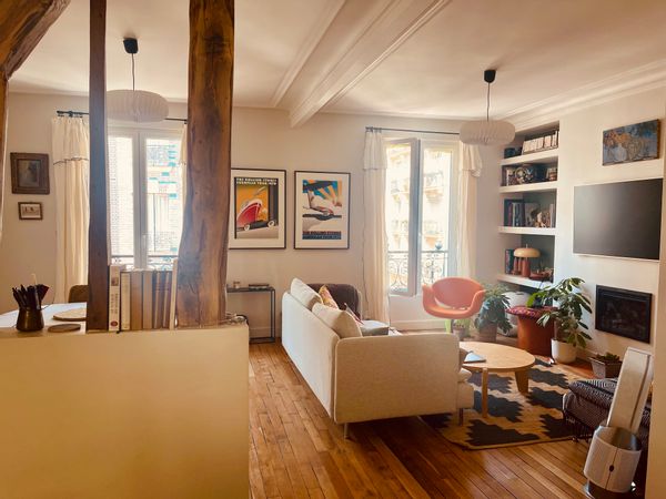 Appartement lumineux et cosy, 2 chambres, au cœur du 14ᵉ, à 2mn de la rue Daguerre