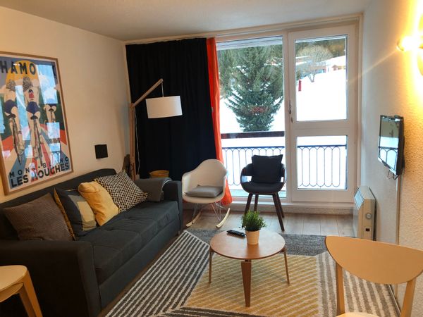 Studio 5 couchages au cœur de la station des arcs 1800 proche des pistes et des commerces