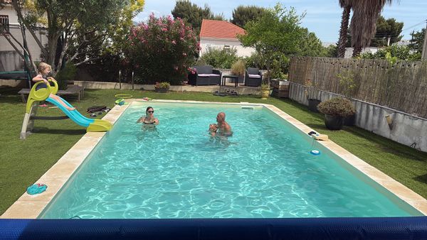 Maison Triplex avec piscine et jardin à quelques kilomètres des plages